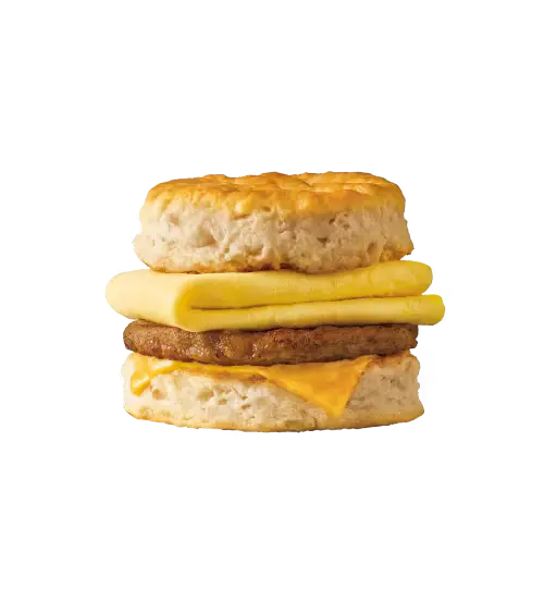 Sonic Sausage, Egg and Cheese Biscuit