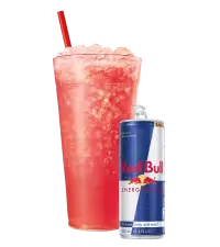sonic Blood Orange Recharger with Red Bull
