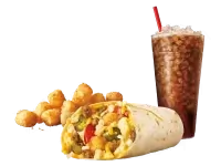 sonic SuperSONIC® Breakfast Burrito Combo