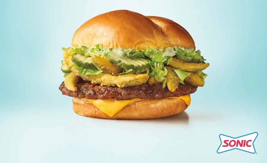 sonic Big Dill Cheeseburger