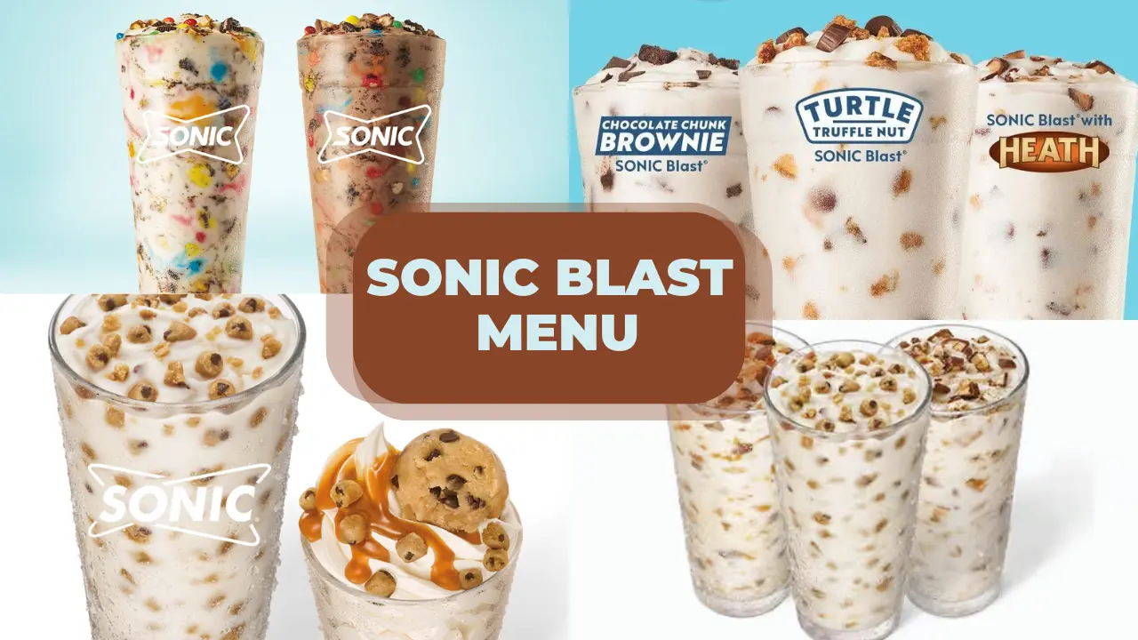 sonic blast menu