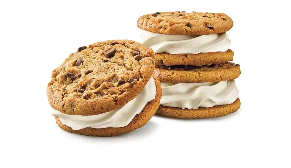 sonic Chocolate Chip Cookie Vanilla sandwich