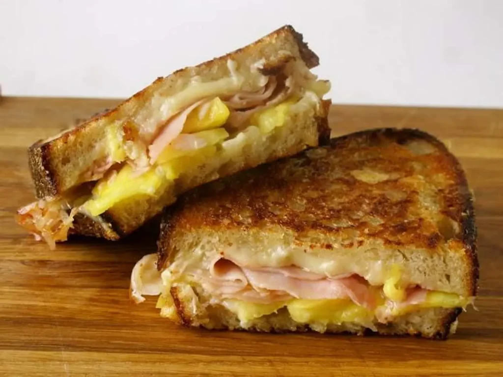 Grilled Ham and Cheese Sandwich