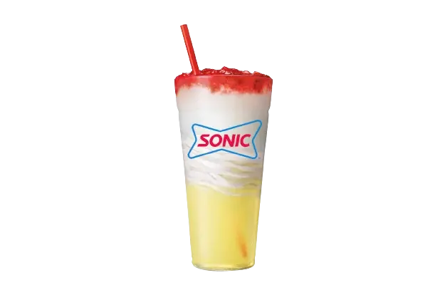 sonic Lemonberry Slush Float