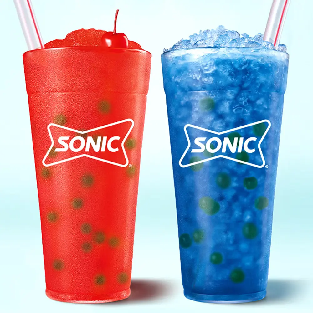 Sonic Blue Burst Slush
