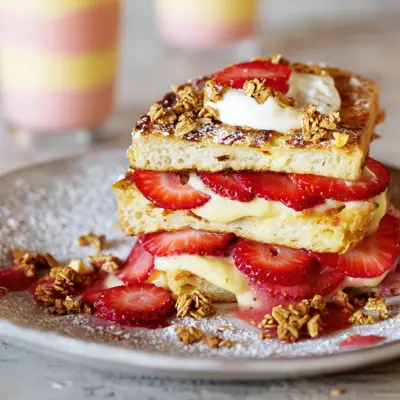 Strawberry Shortcake French Toast
