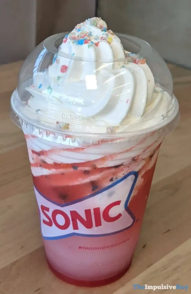 Sonic Sour Patch Kids Slush Float